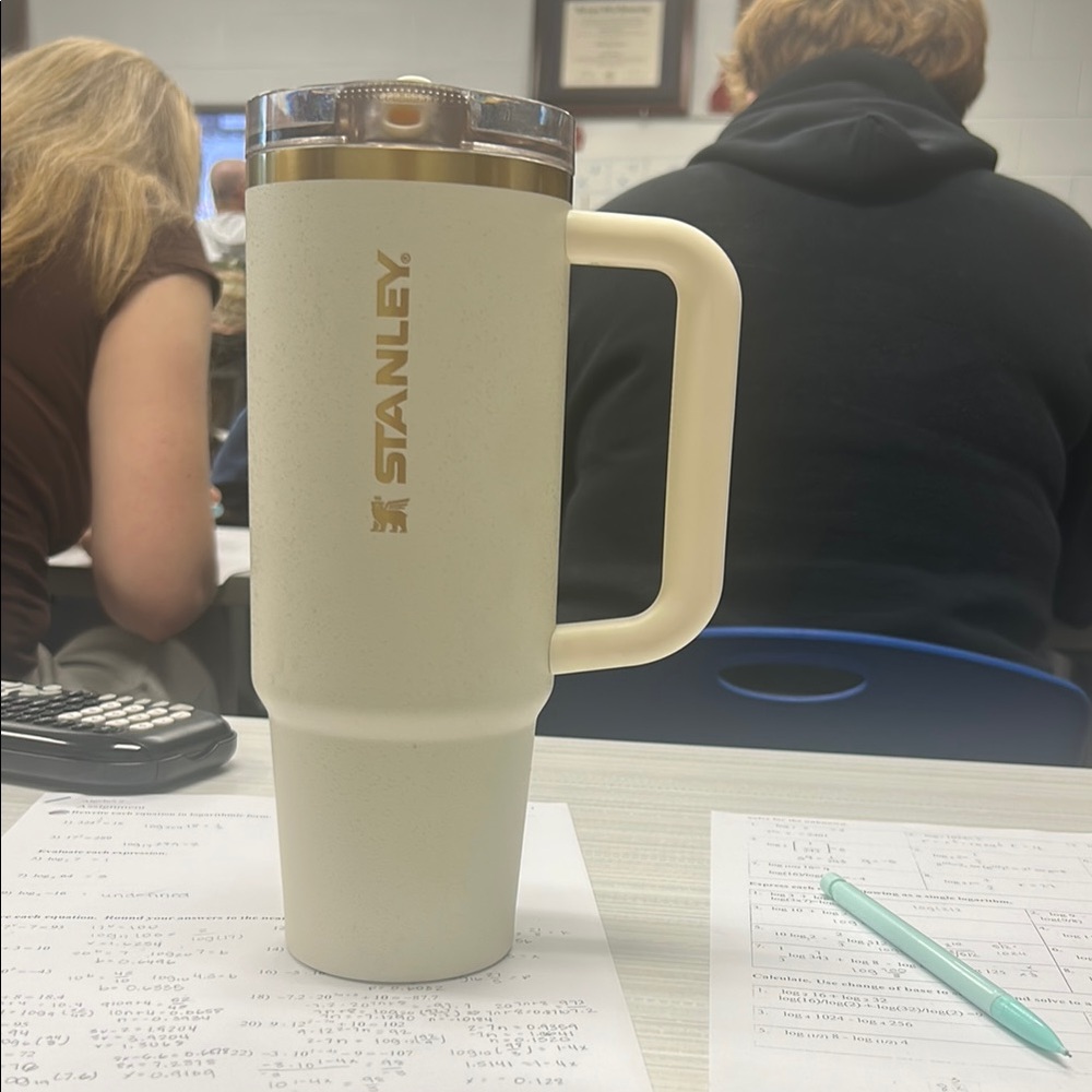 limited time gold and beige stanley